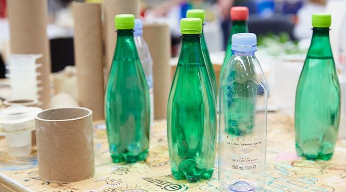 BOUTEILLES EN PLASTIQUES VIDES CIMENT